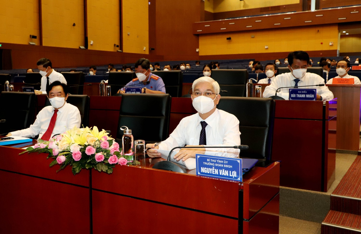 Các đại biểu tham dự lễ khai mạc Kỳ họp thứ 2, HĐND tỉnh Bình Dương Khóa X Ảnh: Quốc Chiến