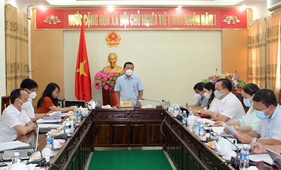 Thường trực HĐND tỉnh Hà Tĩnh họp triển khai giám sát chuyên đề Việc giải quyết kiến nghị của cử tri và thực hiện nội dung chất vấn gửi đến Kỳ họp thứ 18, HĐND tỉnh Khóa XVII - ẢNH XUÂN HOA