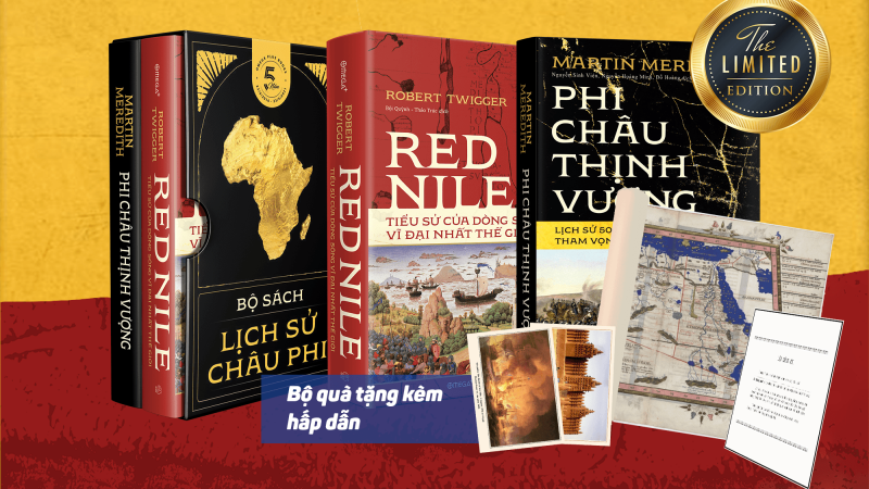 	Bộ sách Lịch sử châu Phi sắp được ra mắt độc giả - Ảnh: Omega+
