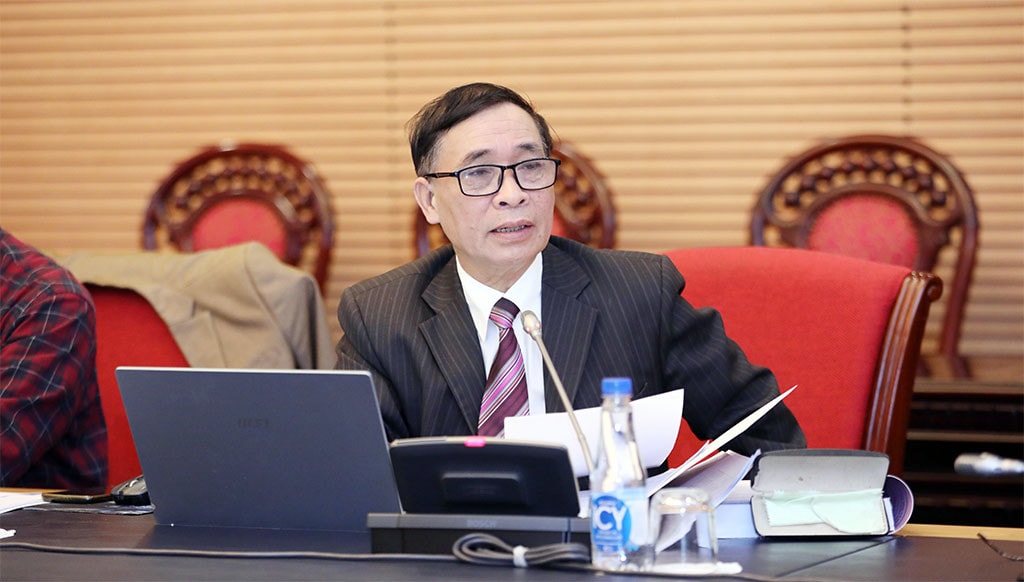 Đại biểu phát biểu ý kiến tại Hội thảo