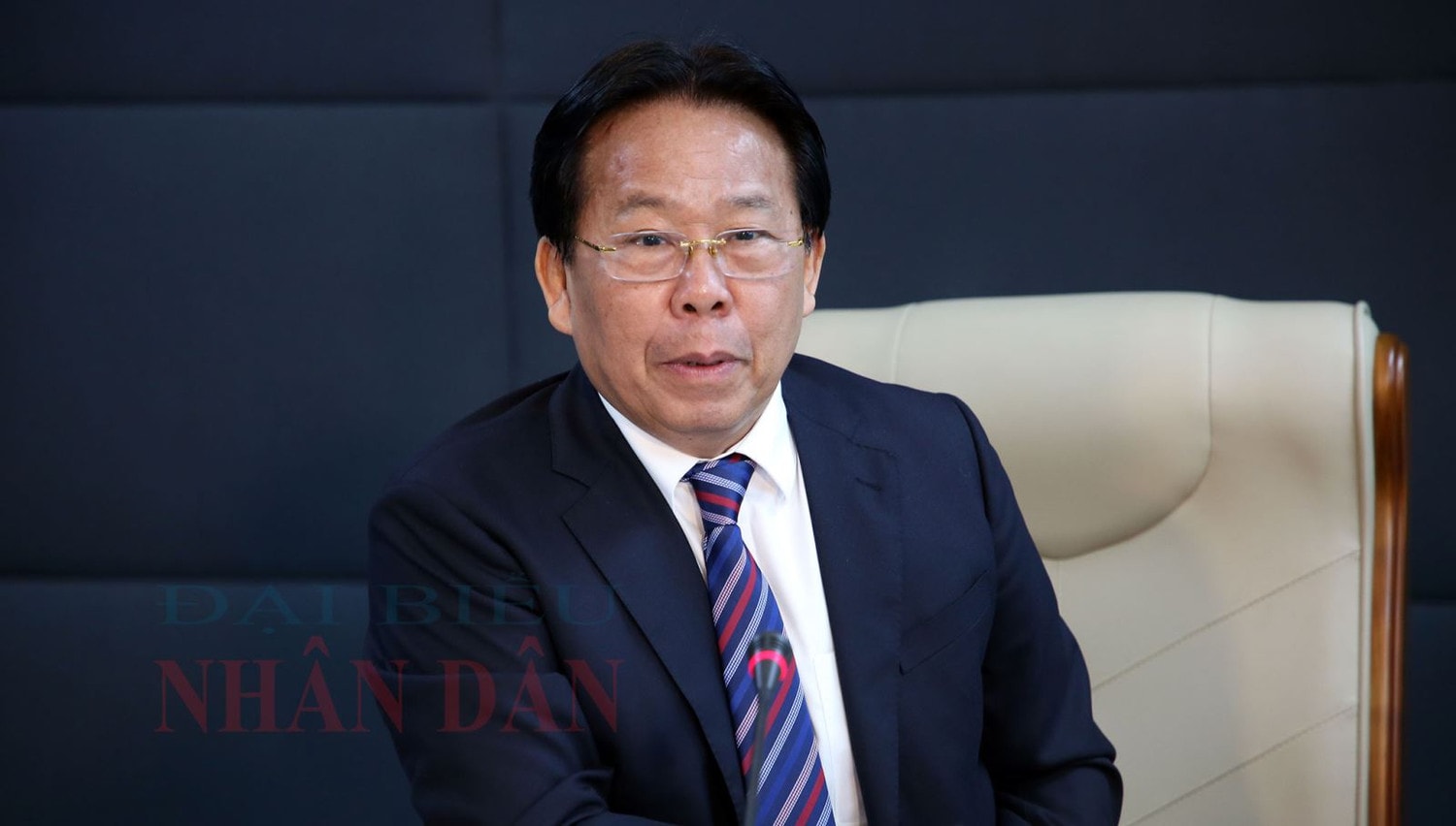 Đại biểu Quốc hội Khoá XI, XII, XIV, Nguyên Phó Chủ nhiệm Ủy ban Khoa học, Công nghệ và Môi trường của Quốc hội, TSKH Nghiêm Vũ Khải chia sẻ tại tọa đàm Ảnh: Duy Thông