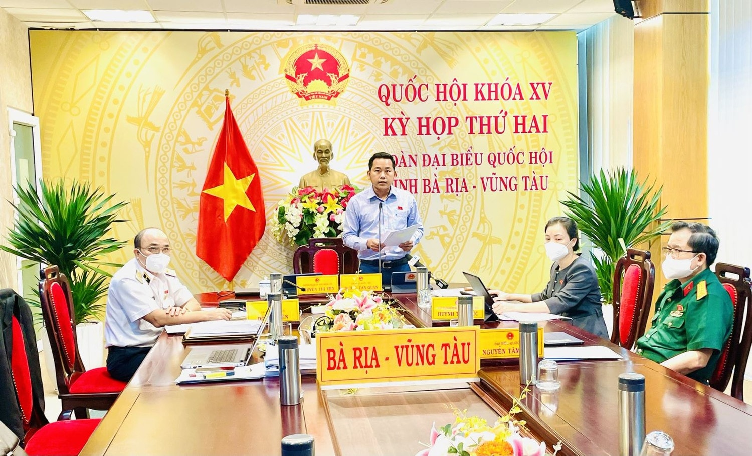 ĐBQH Dương Tấn Quân phát biểu thảo luận