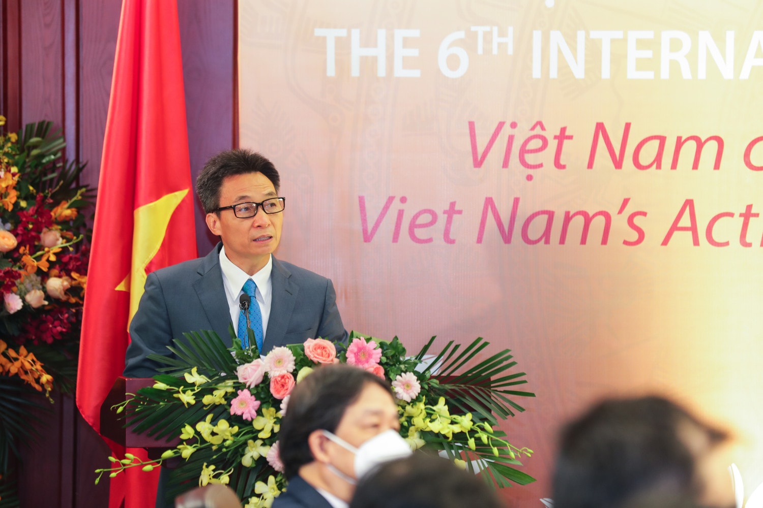 Phó Thủ tướng Vũ Đức Đam phát biểu tại phiên khai mạc hội thảo