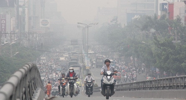 Hà Nội sáng sớm có sương mù nhẹ