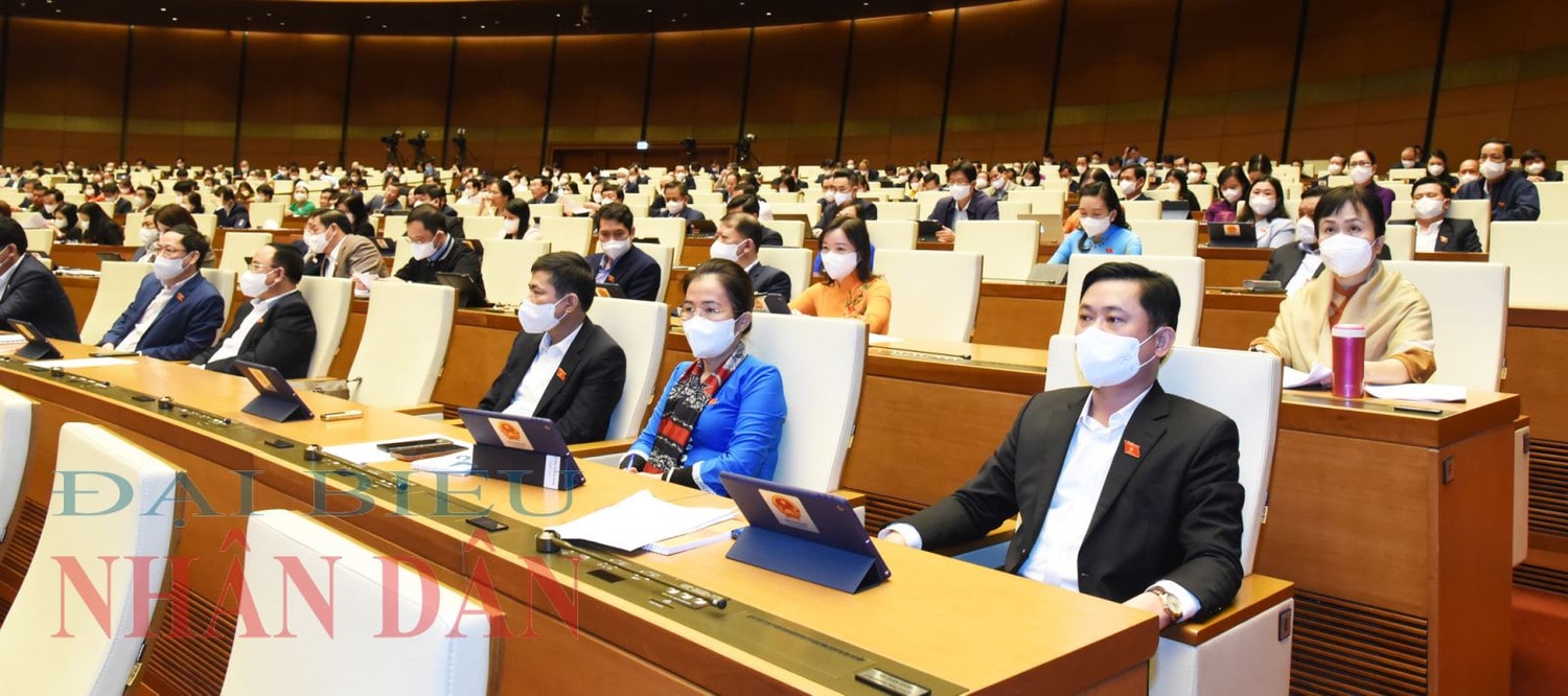 Đoàn đại biểu Quốc hội tỉnh Nghệ An Ảnh: Quang Khánh