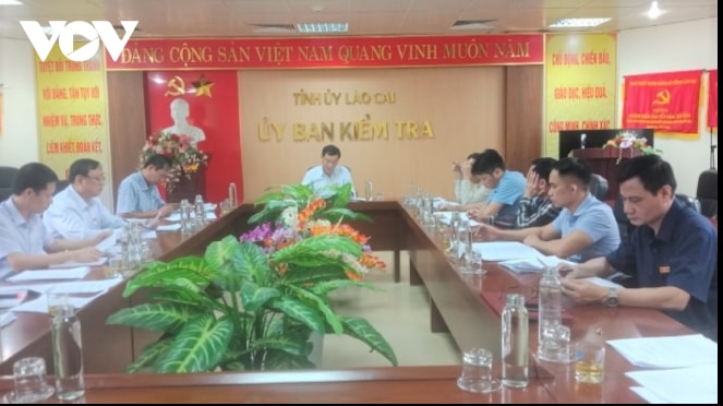Kỳ họp lần thứ 11 của Ủy ban Kiểm tra Tỉnh ủy Lào Cai Khóa XVI (ảnh: Kim Ánh Thép)