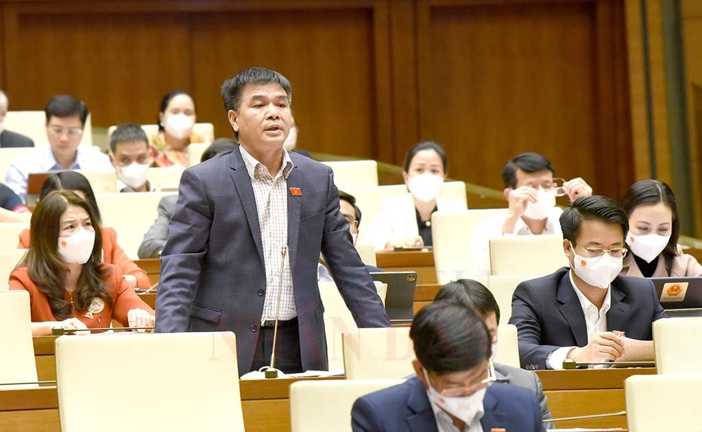 ĐBQH Nguyễn Hữu Toàn (Lai Châu) Ảnh: Quang Khánh