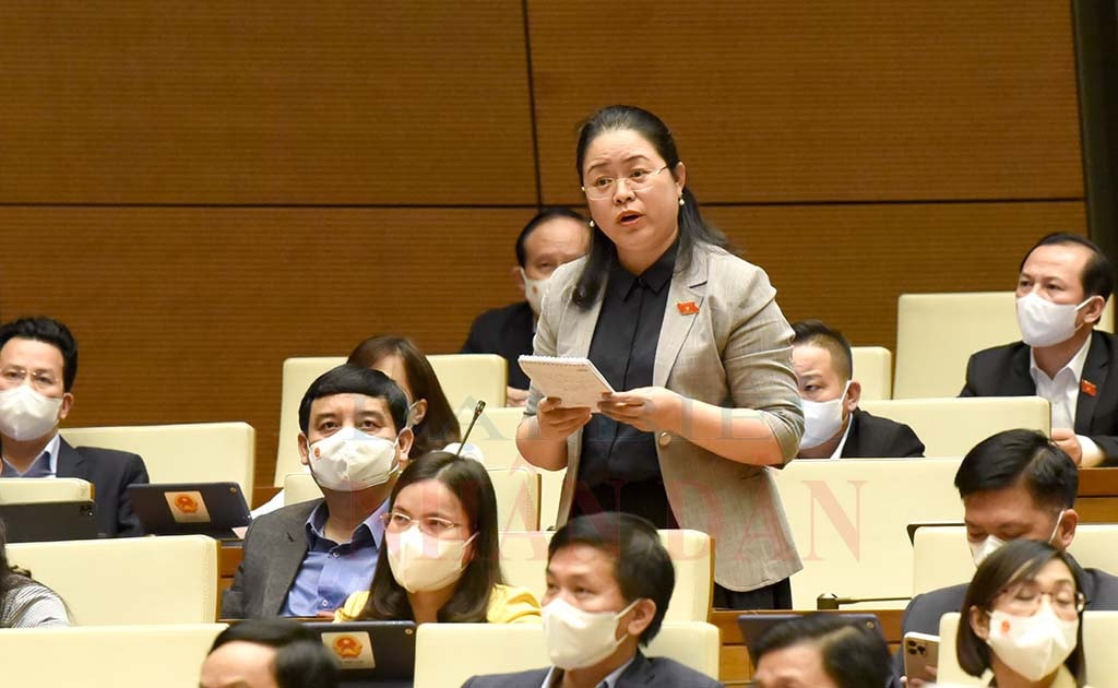 ĐBQH Lò Thị Việt Hà (Tuyên Quang) Ảnh: Quang Khánh ĐBQH Lò Thị Việt Hà (Tuyên Quang) Ảnh: Quang Khánh
