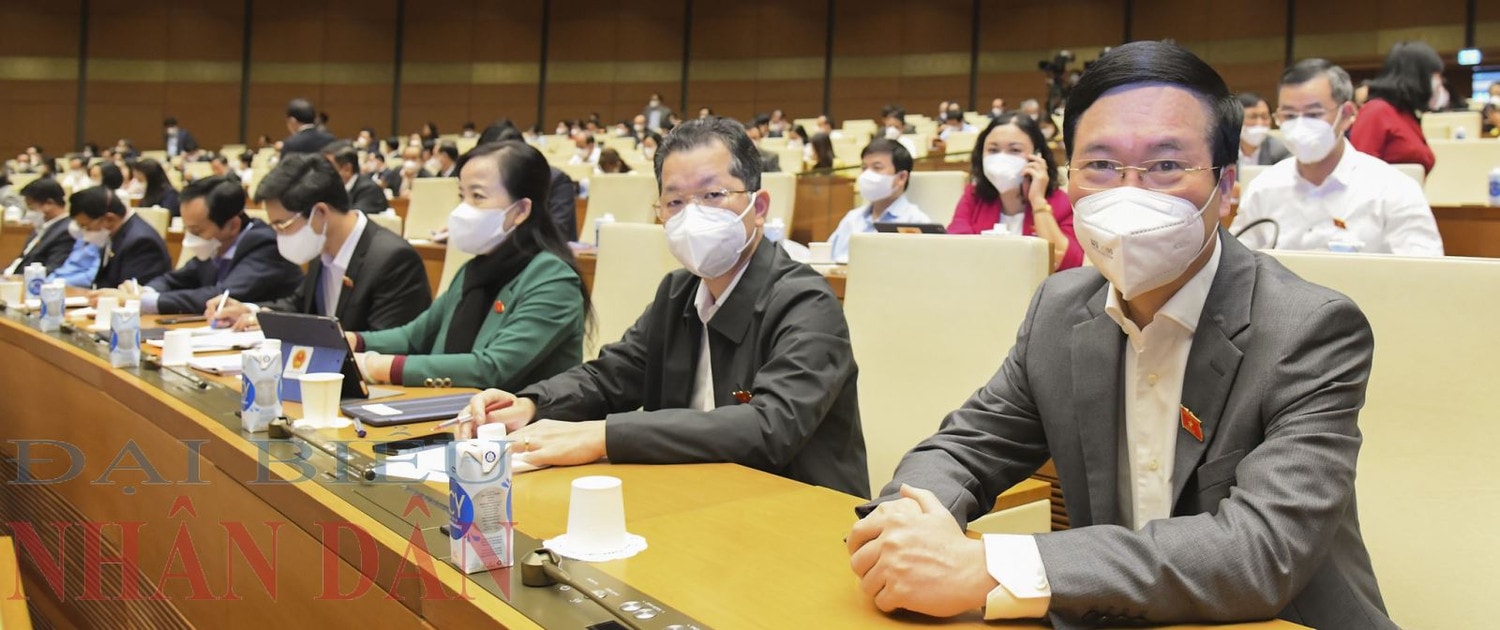 Đoàn Đại biểu Quốc hội TP Đà Nẵng Ảnh: Quang Khánh