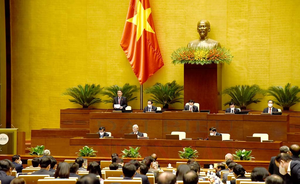Quốc hội quyết định bổ sung nguồn lực cho phòng, chống dịch Covid-19 và phục hồi kinh tế - xã hội Ảnh: Quanh Khánh Ảnh: Quanh Khánh