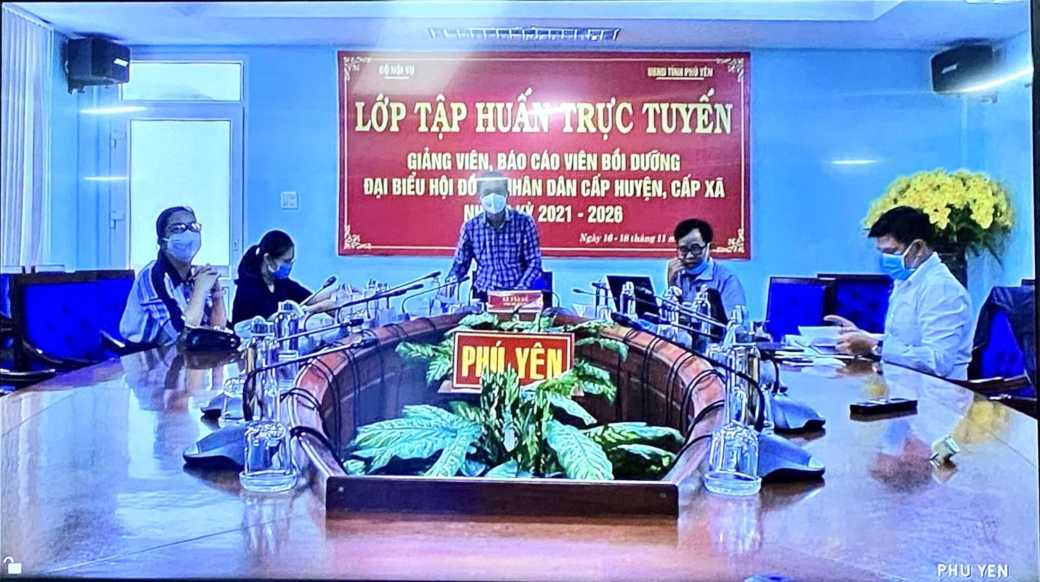 Điểm cầu trực tuyến tỉnh 