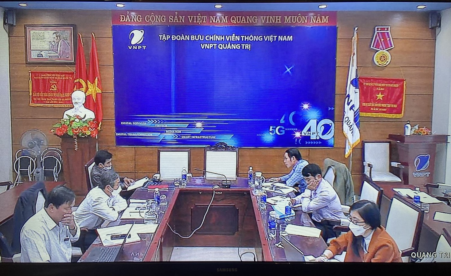 Các giảng viên, báo cáo viên tham gia lớp tập huấn tỉnh Quảng Trị