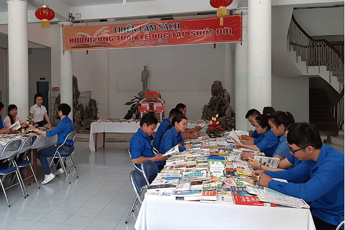 Thư viện tỉnh Khánh Hòa tổ chức nhiều hoạt động phục vụ người đọc Nguồn: baokhanhhoa.vn