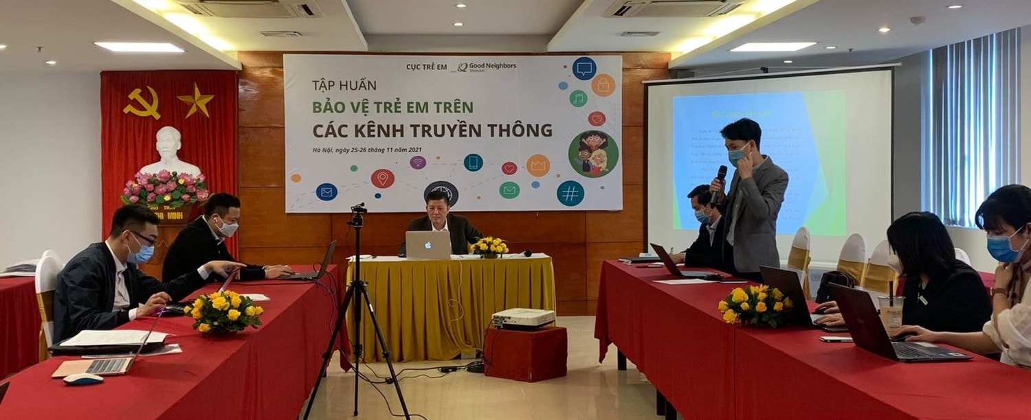 Đại diện các cơ quan truyền thông tham gia lớp tập huấn.
