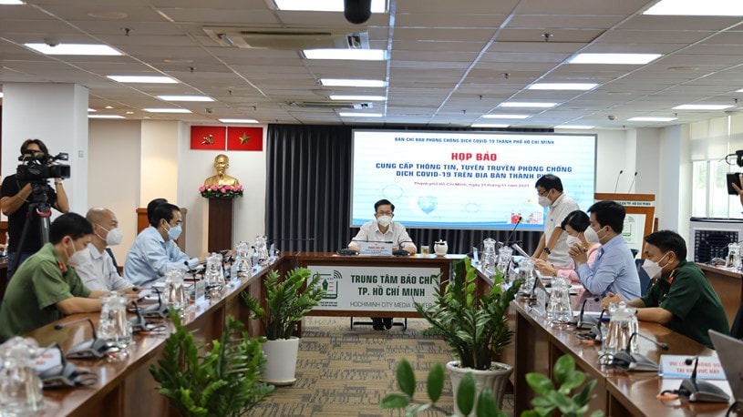 Quang cảnh buổi họp báo