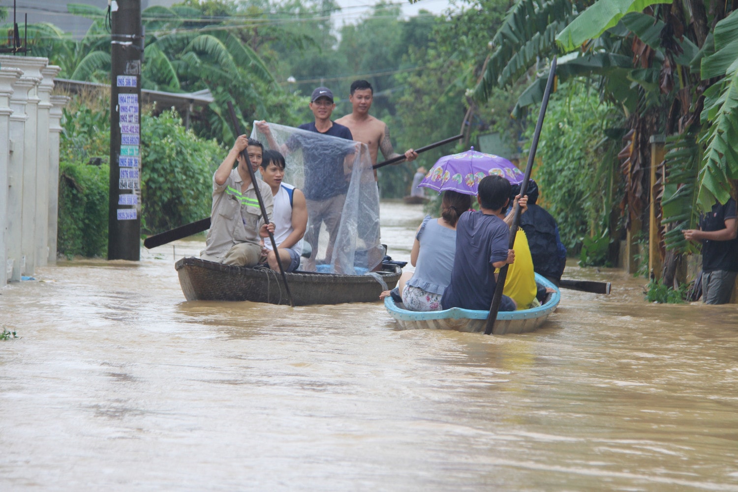 Mưa lũ tại Quảng Nam năm 2020. Nguồn: ITN