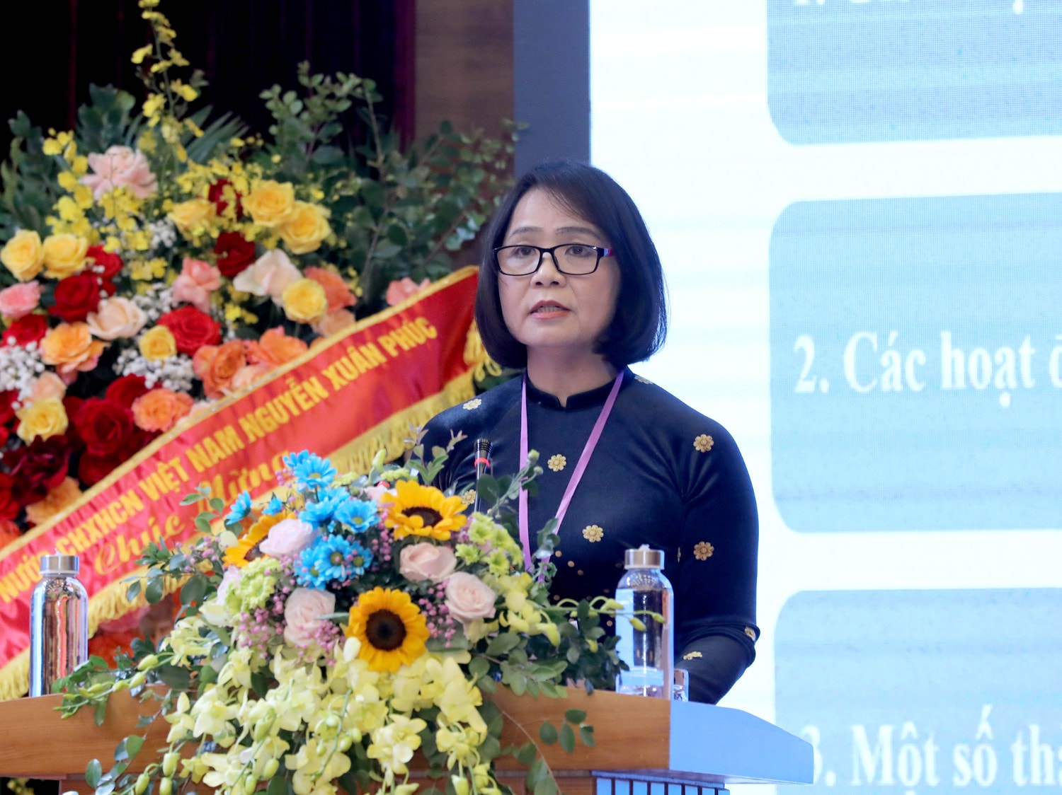 Đại biểu tham luận tại Đại hội Ảnh: Hồ Long Đại biểu tham luận tại Đại hội Ảnh: Hồ Long
