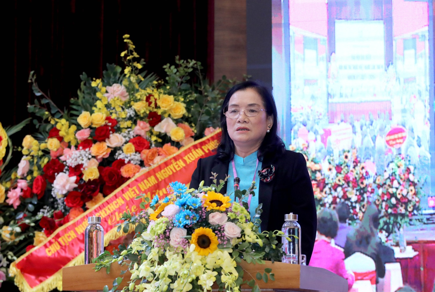 Đại biểu tham luận tại Đại hội Ảnh: Hồ Long Đại biểu tham luận tại Đại hội Ảnh: Hồ Long