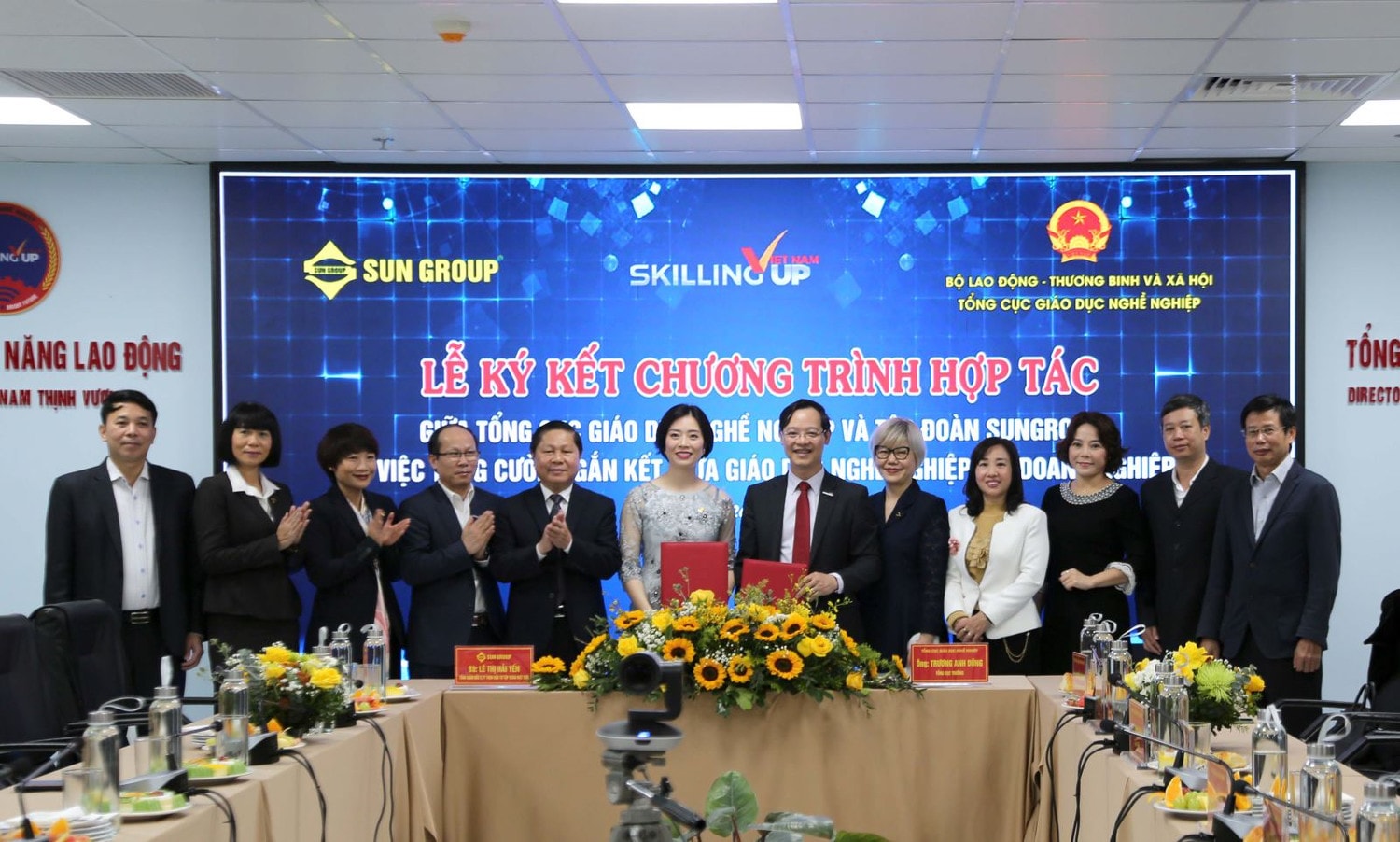 Toàn cảnh Lễ ký kết Ảnh: Thái Bình