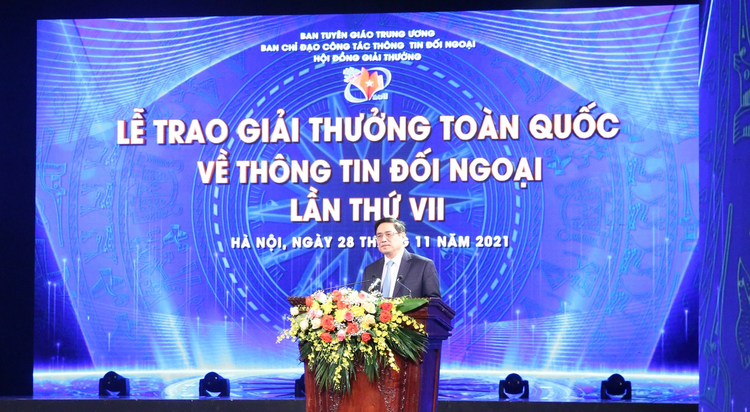 Thủ tướng Chính phủ Phạm Minh Chính phát biểu tại Lễ trao giải Thủ tướng Chính phủ Phạm Minh Chính phát biểu tại Lễ trao giải