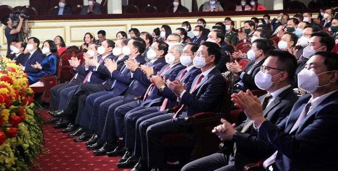 Các đại biểu tham dự Lễ trao giải