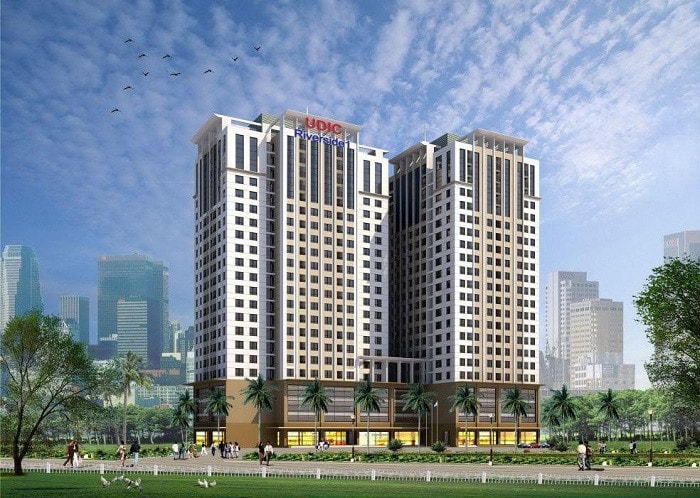 Chung cư 122 Vĩnh Tuy, Hà Nội (UDIC Riverside) do Tổng Công ty UDIC làm chủ đầu tư