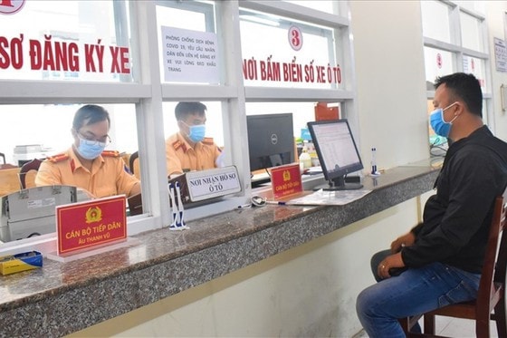 Hệ thống đăng ký xe của lực lượng Cảnh sát giao thông cả nước được tích hợp trực tuyến với Cơ sở dữ liệu Quốc gia về dân cư