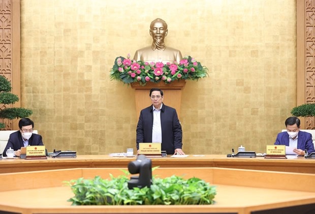 Thủ tướng Phạm Minh Chính chủ trì Phiên họp Chính phủ thường kỳ tháng 11 năm 2021