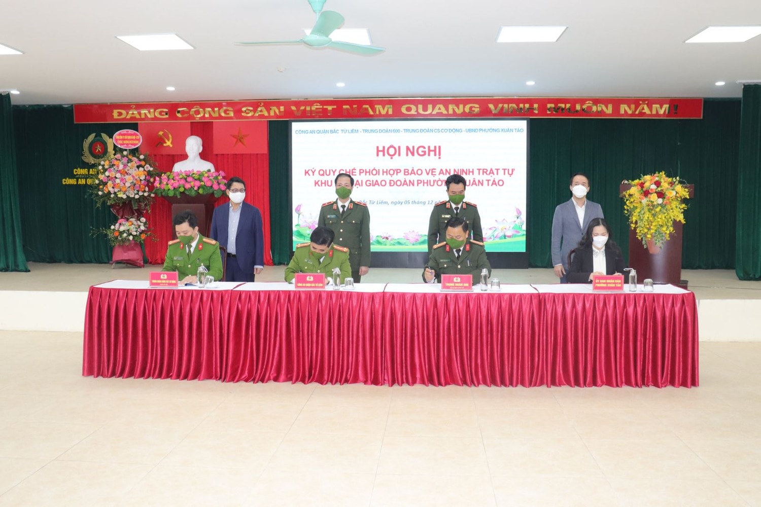 toàn cảnh lễ lý kết