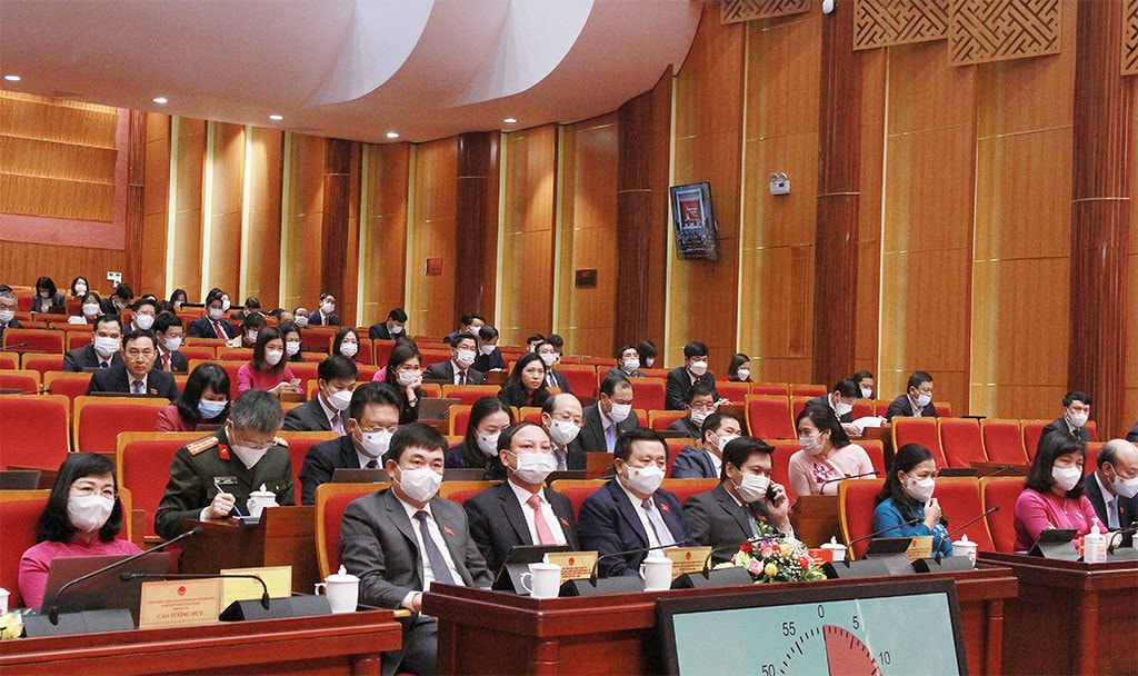 Các đại biểu tham dự kỳ họp