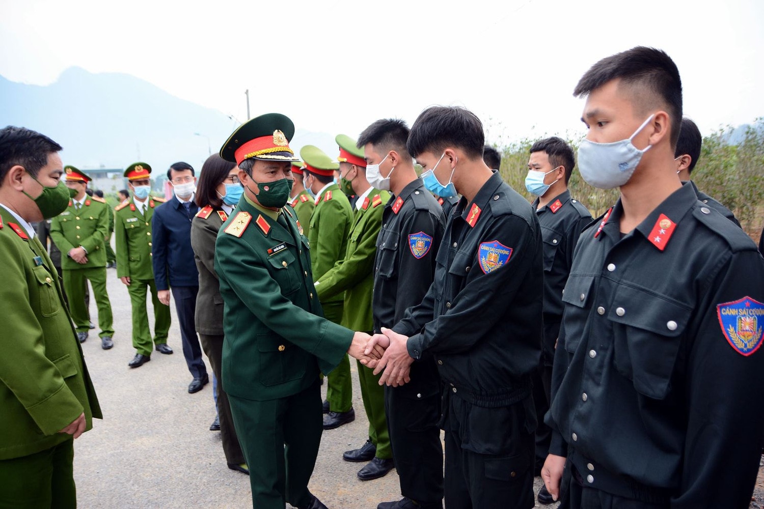 Đoàn công tác đến thăm và làm việc với Phòng CSCĐ Công an tỉnh Hà Giang Đoàn công tác đến thăm và làm việc với Phòng CSCĐ Công an tỉnh Hà Giang