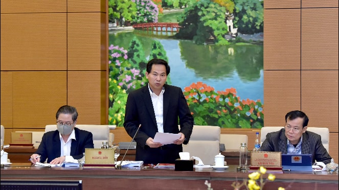 Chủ tịch UBND TP. Cần Thơ Lê Quang Mạnh phát biểu tại Phiên họp Ảnh: Lâm Hiển