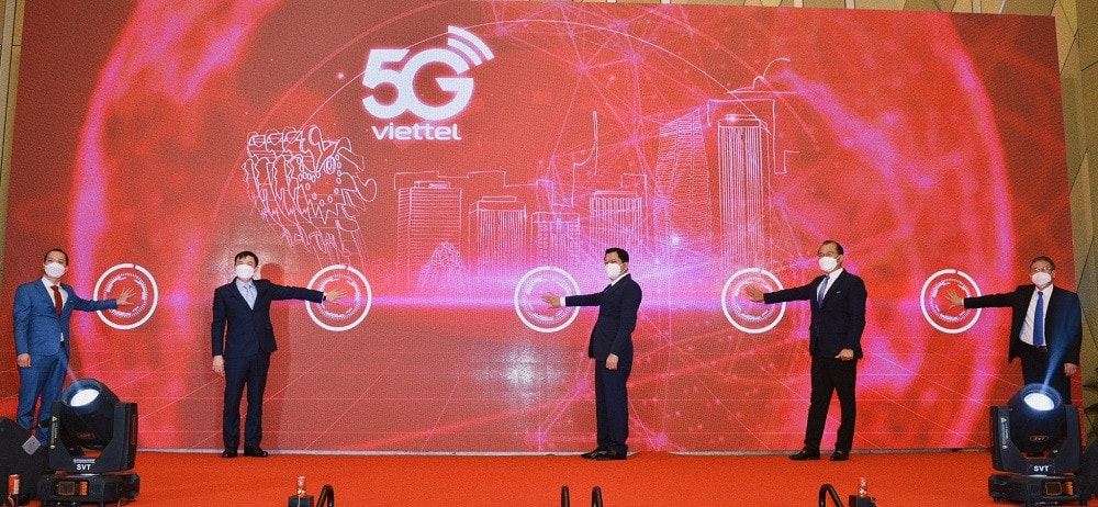 Nghi thức khai trương mạng 5G Viettel tại TP. Đà Nẵng