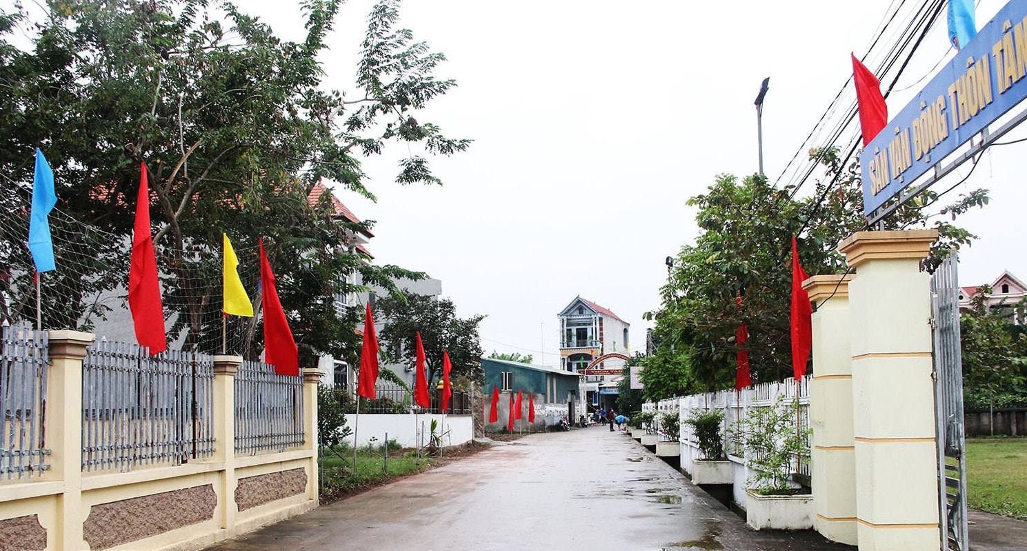 Bộ mặt NTM tại các địa phương của huyện Hiệp Hòa đang khởi sắc từng ngày Nguồn: ITN