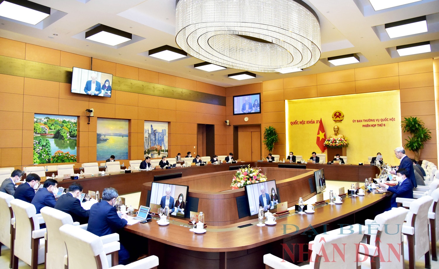 Quang cảnh Phiên họp Ảnh: Lâm Hiển