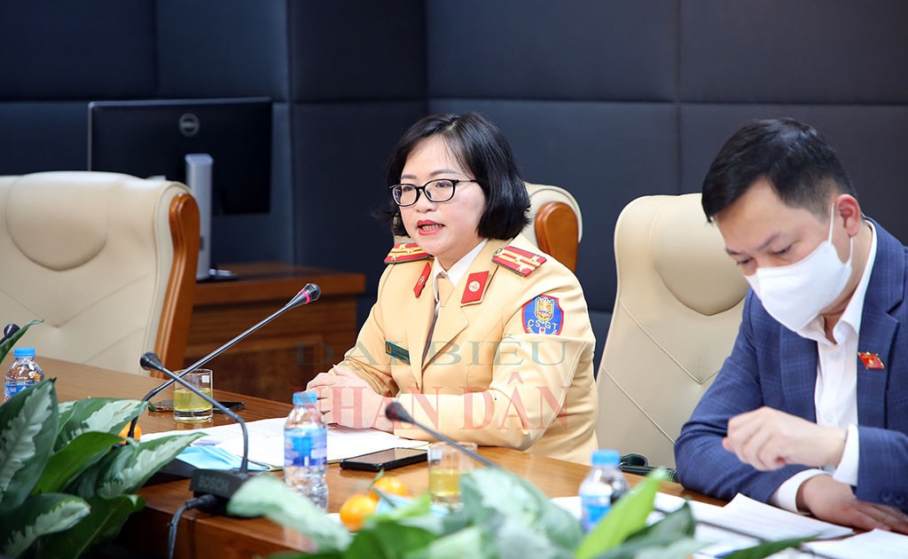 Tọa đàm “Nâng cao hiệu lực, hiệu quả thực thi pháp luật bảo đảm trật tự an toàn giao thông” ảnh 9