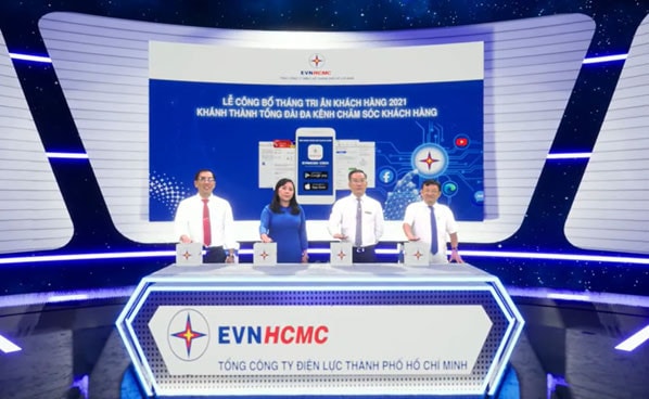 EVNHCMC khánh thành Tổng đài chăm sóc khách hàng đa kênh nhằm đem lại nhiều tiện ích cho khách hàng