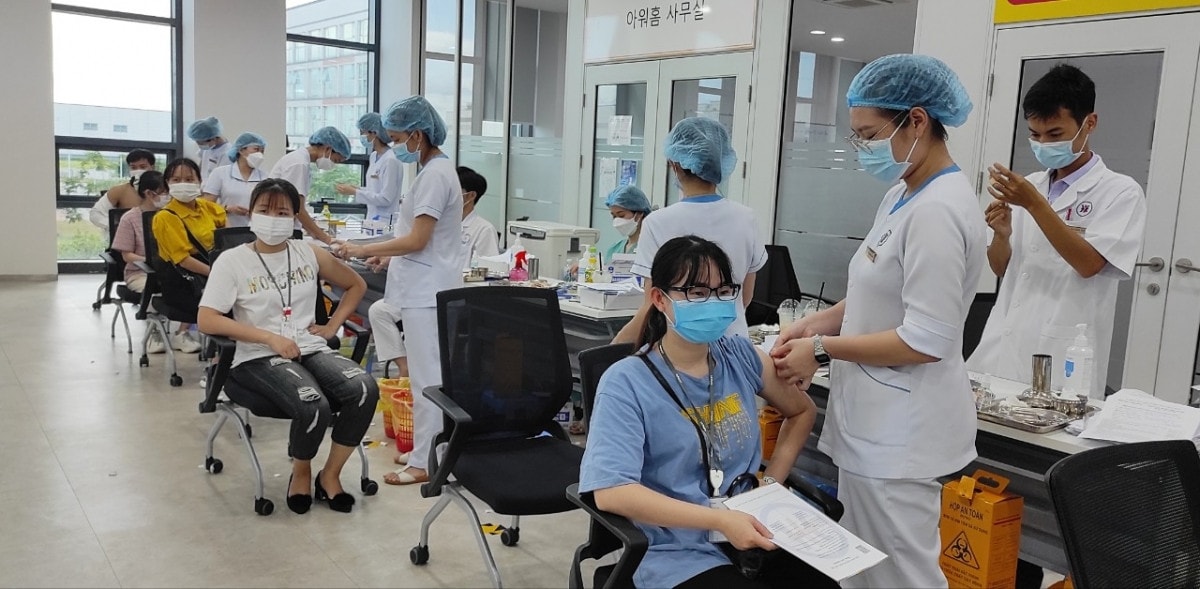 Hải Phòng đặc biệt quan tâm phòng chống dịch trong các khu công nghiệp - là điều kiện và động lực khiến nhà đầu tư an tâm