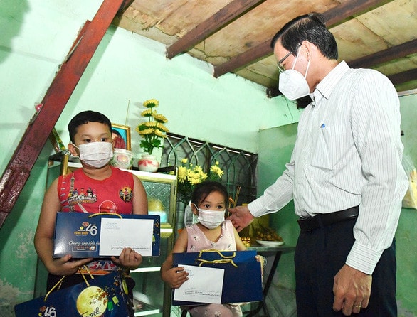 Chung tay hỗ trợ trẻ em bị ảnh hưởng bởi đại dịch Covid -19. (Ảnh nguồn: ITN)