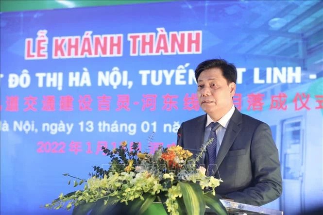 Thứ trưởng Bộ Giao thông vận tải Nguyễn Ngọc Đông phát biểu Thứ trưởng Bộ Giao thông vận tải Nguyễn Ngọc Đông phát biểu