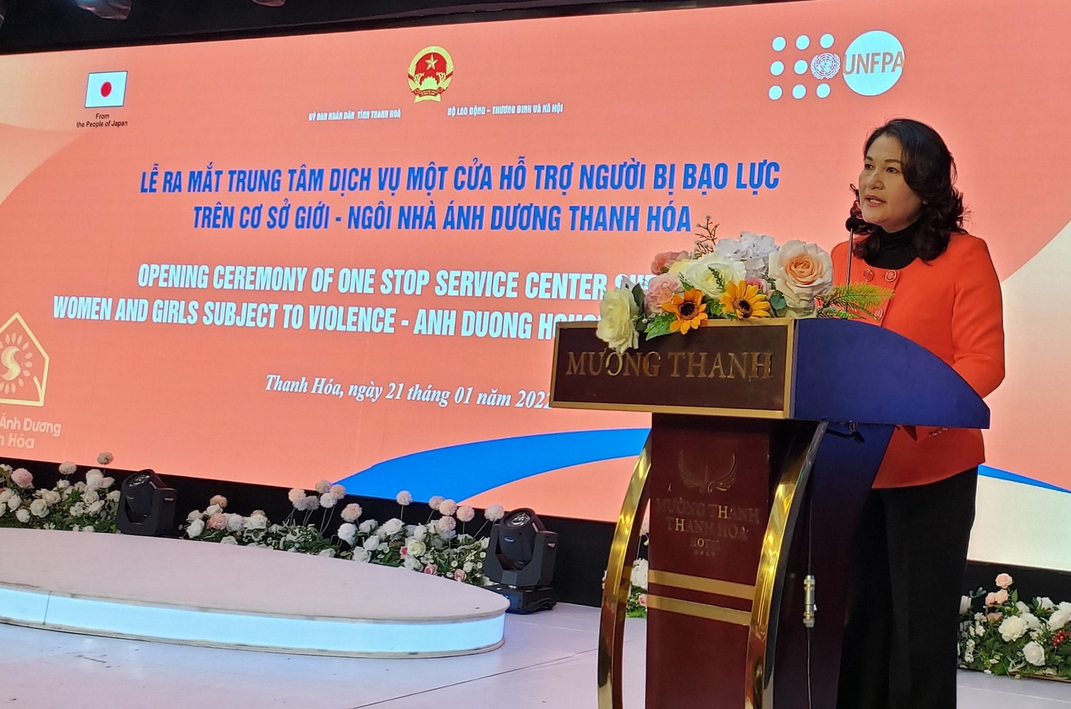 Theo Thứ trưởng Bộ Lao động, Thương binh và Xã hội Nguyễn Thị Hà, Lễ ra mắt Ngôi nhà Ánh Dương tại Thanh Hoá rất kịp thời