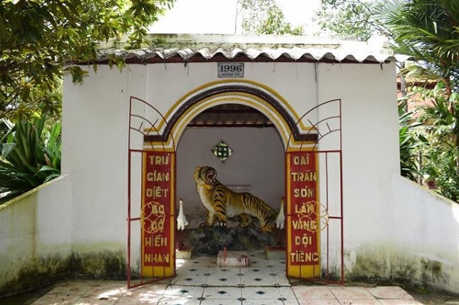 	Người dân ở Bình Thủy, TP Cần Thơ luôn tin Thần Hổ sẽ phù hộ cho mưa thuận gió hòa, xóm làng thanh bình, thinh vượng