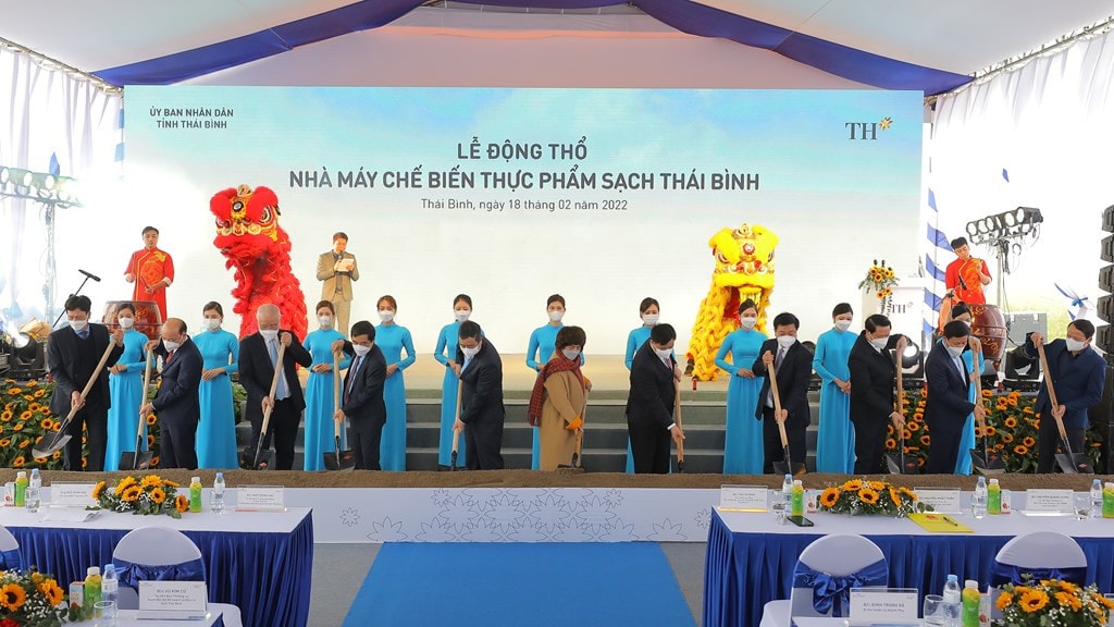 Tập đoàn TH xây dựng Nhà máy Chế biến thực phẩm sạch tại Thái Bình -0