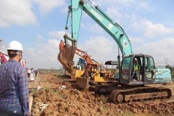 Đường tỉnh 823D được khởi công tháng 1.2022 Nguồn: ITN