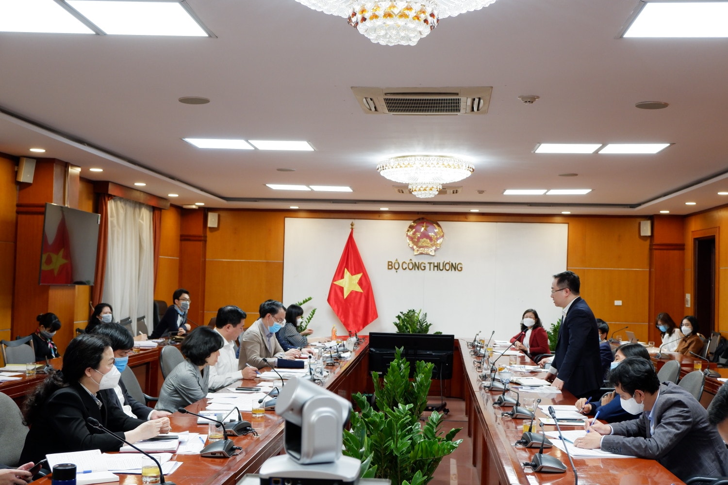 Toàn cảnh buổi làm việc Toàn cảnh buổi làm việc