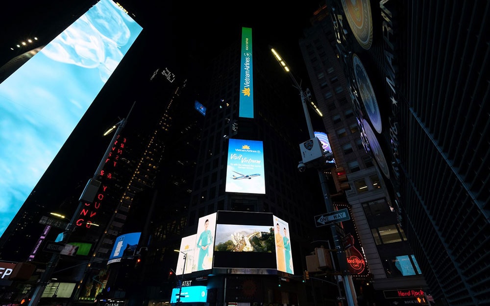 Quảng bá hình ảnh Việt Nam tại Quảng trường Thời đại (Times Square - Mỹ) Quảng bá hình ảnh Việt Nam tại Quảng trường Thời đại (Times Square - Mỹ)