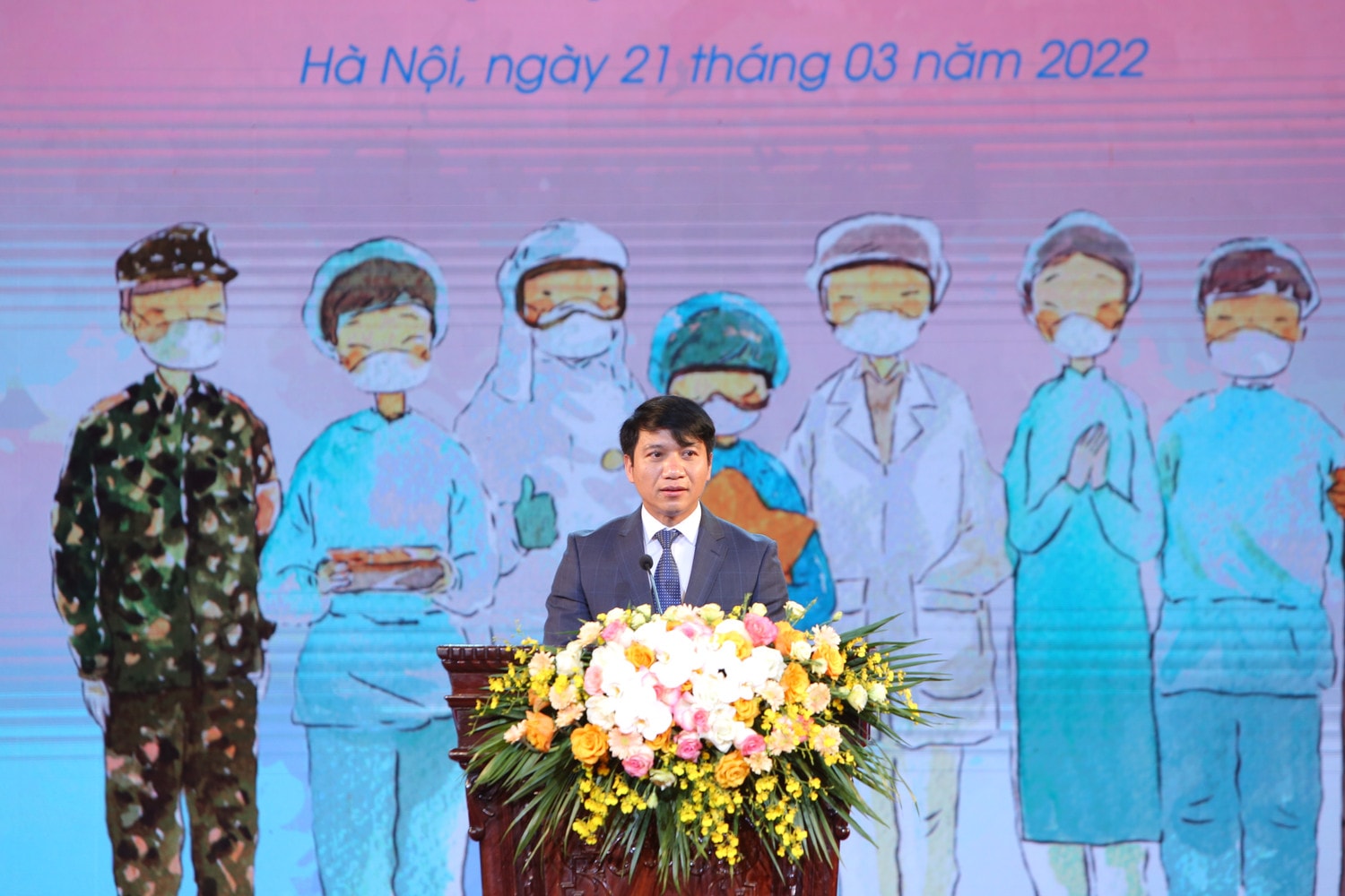 Bí thư Trung ương Đoàn, Chủ tịch LHTN Việt Nam Nguyễn Ngọc Lương phát biểu tại chương trình Bí thư Trung ương Đoàn, Chủ tịch LHTN Việt Nam Nguyễn Ngọc Lương phát biểu tại Chương trình