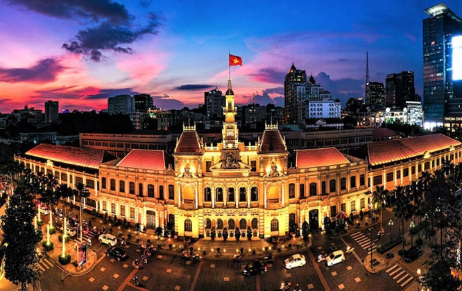 Thành phố Hồ Chí Minh có quỹ di sản đô thị đa dạng Nguồn: Du lịch Sài Gòn