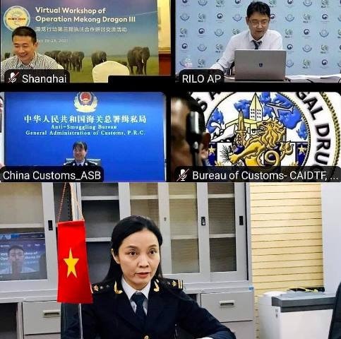 Hội nghị trực tuyến Chiến dịch Con rồng Mê Kông giai đoạn 3