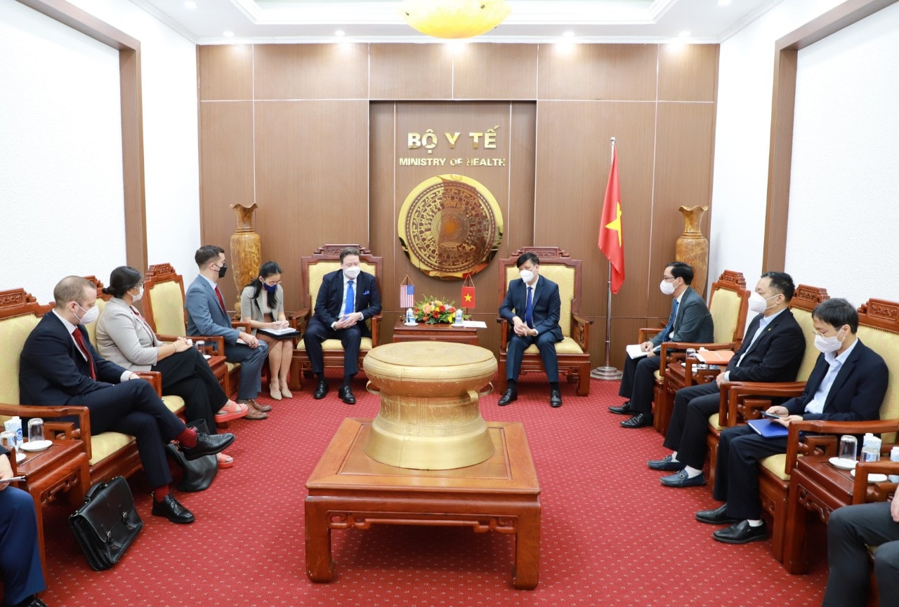 Quang cảnh buổi tiếp